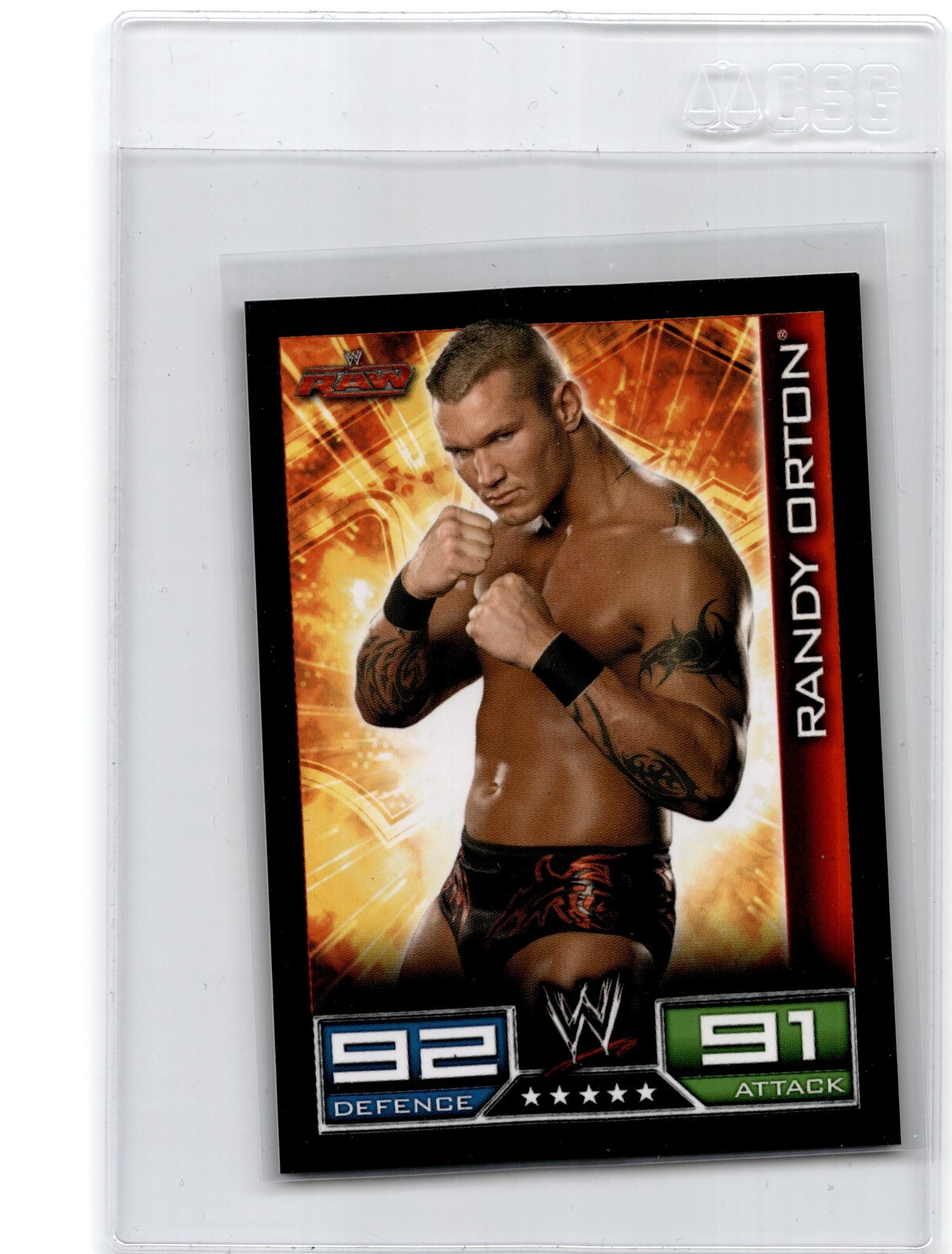 2008 Topps WWE Slam Attax Randy Orton | eBay