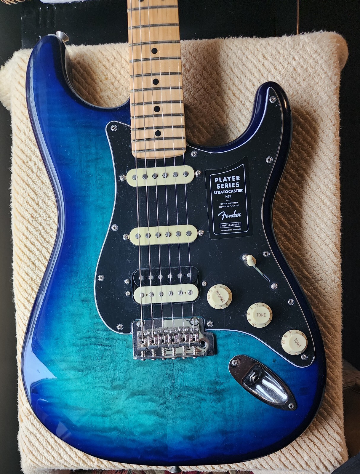 ギター Fender Player Series Stratocaster Maple Open Box Fender Player Series Stratocaster Maple Fingerboard