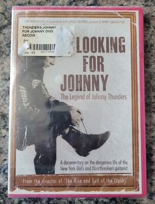 Looking For Johnny The Legend of Johnny Thunders DVD NEVER TRUST STOCK PHOTOS