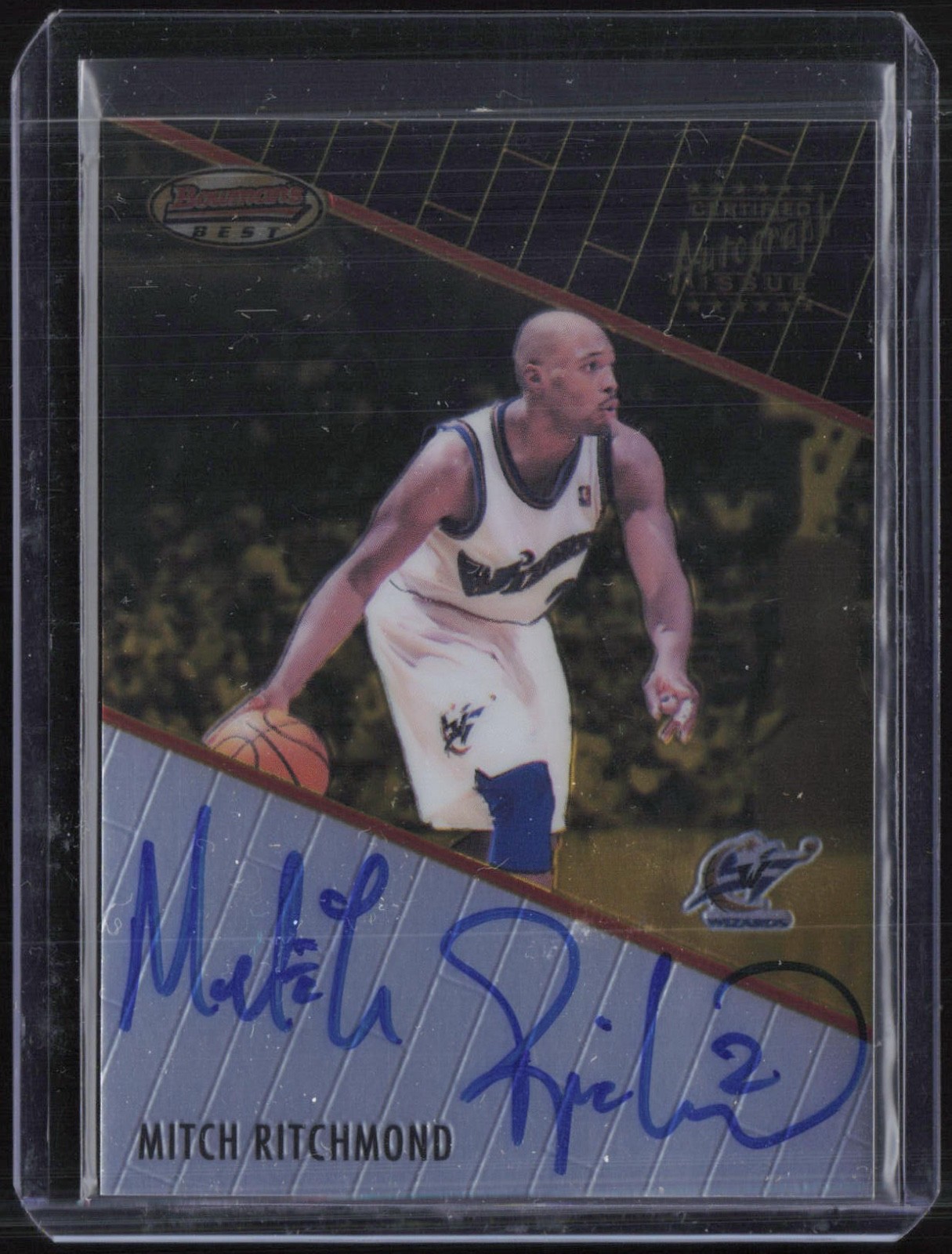 2000 Bowman's Best Mitch Richmond Auto Autograph