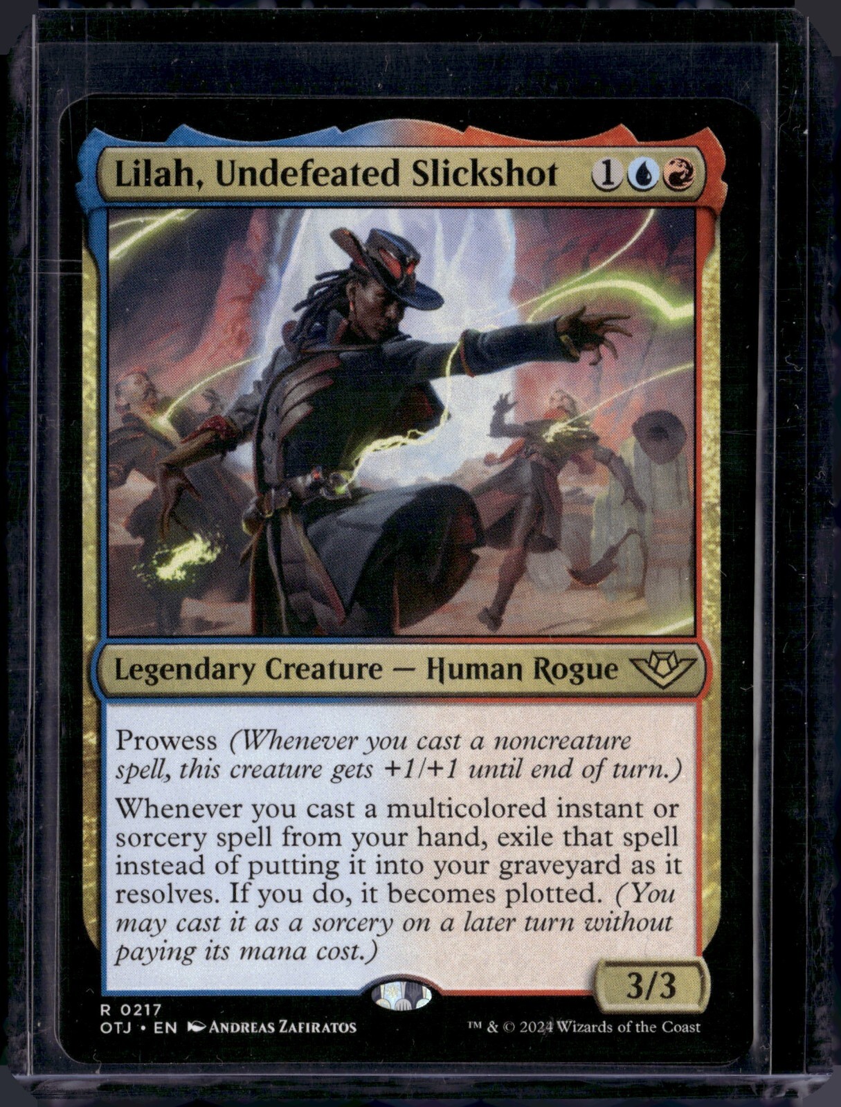 Lilah, Undefeated Slickshot - 217 - OTJ - NM - MTG - Magic