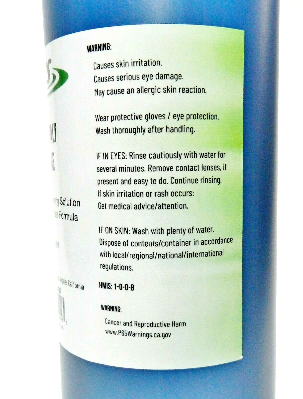 Ultrasonic Cleaner Solution JTS Cobalt Blue 1 Gal. Cleaning Jewelry & Compounds