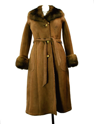 abercrombie shearling coat