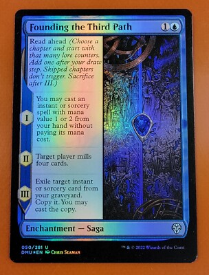 1x Founding the Third Path | FOIL | Dominaria United | MTG Magic Cards