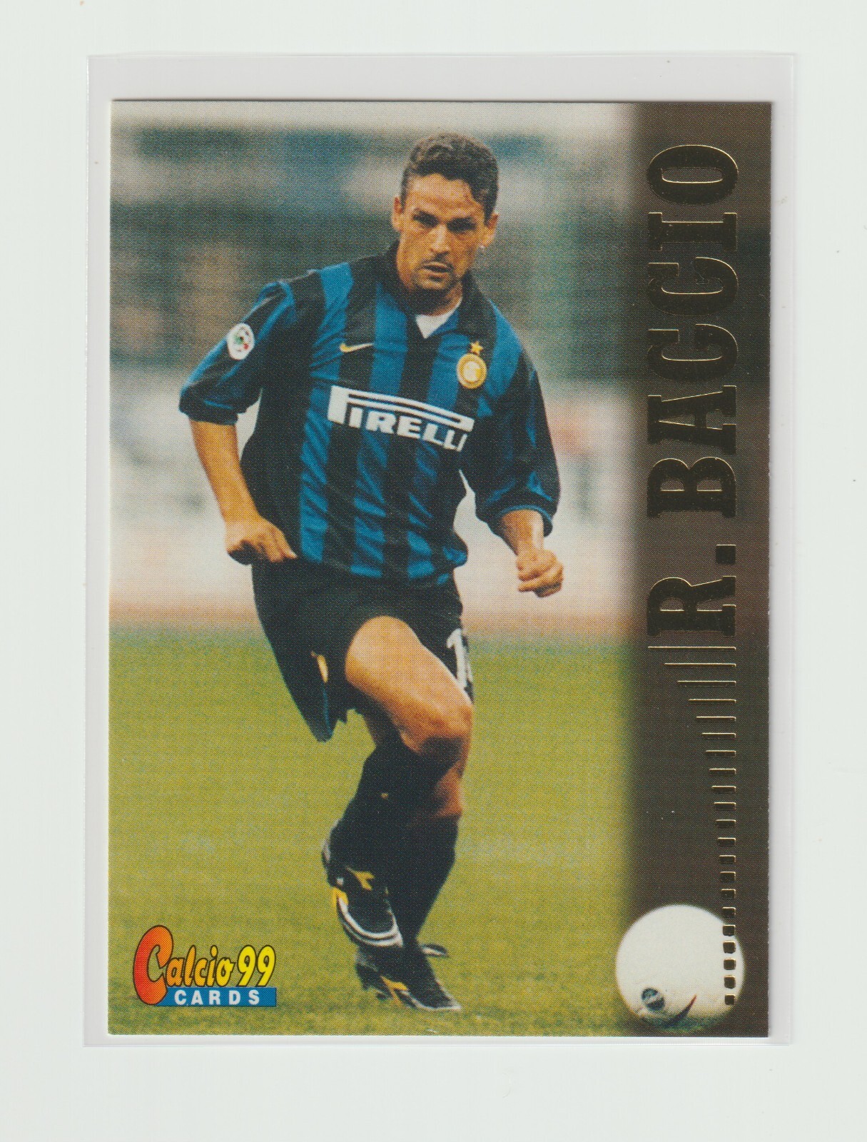 Italy バッジョ　XL size baggio football 1999 Italy バッジョ XL size baggio football 1999 ITALY BAGGIO