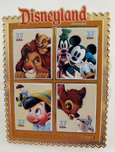 【希少】The Art of Disney STAMPS 3865-68 - 2004 37c The Art of Disney, Friendship - Mystic