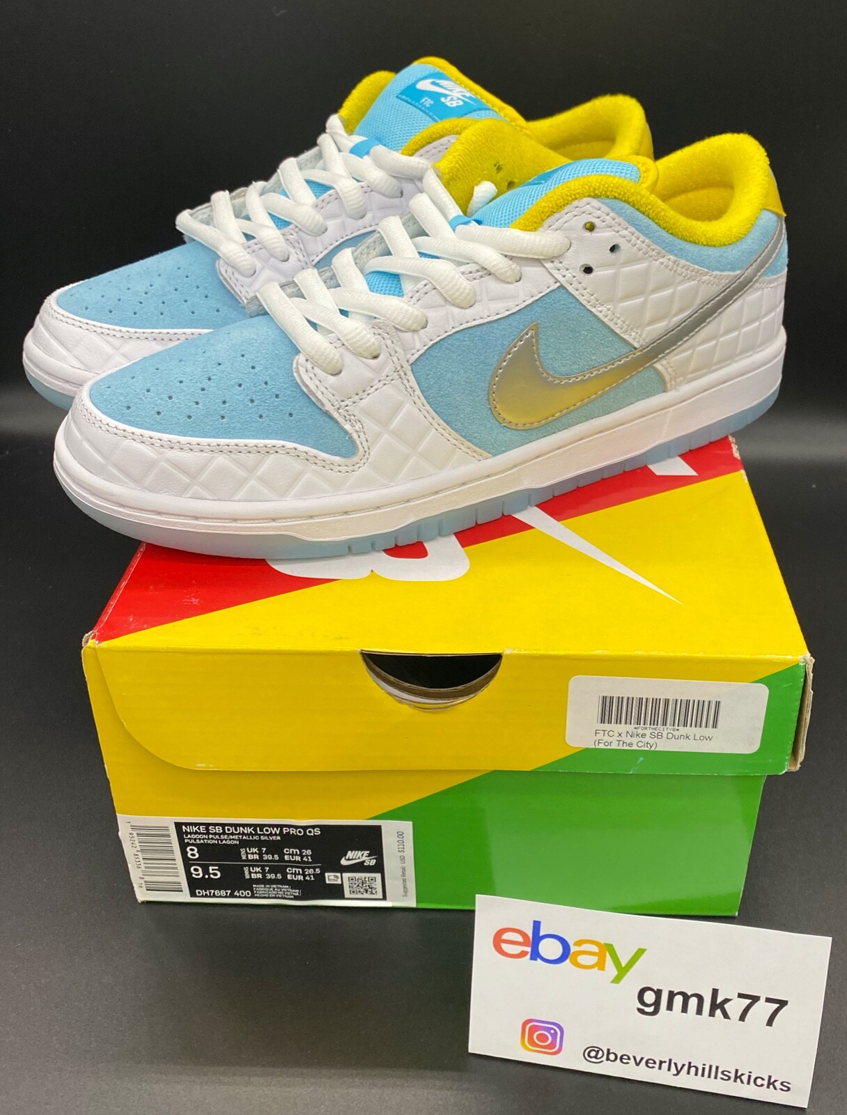 FTC NIKE SB DUNK LOW|26.5cm FTC NIKE SB DUNK LOW|26.5cm