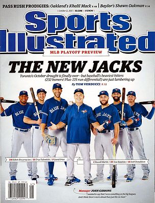 New Sports Illustrated NEW JACKS 2015 Toronto Blue Jays Newsstand No Label