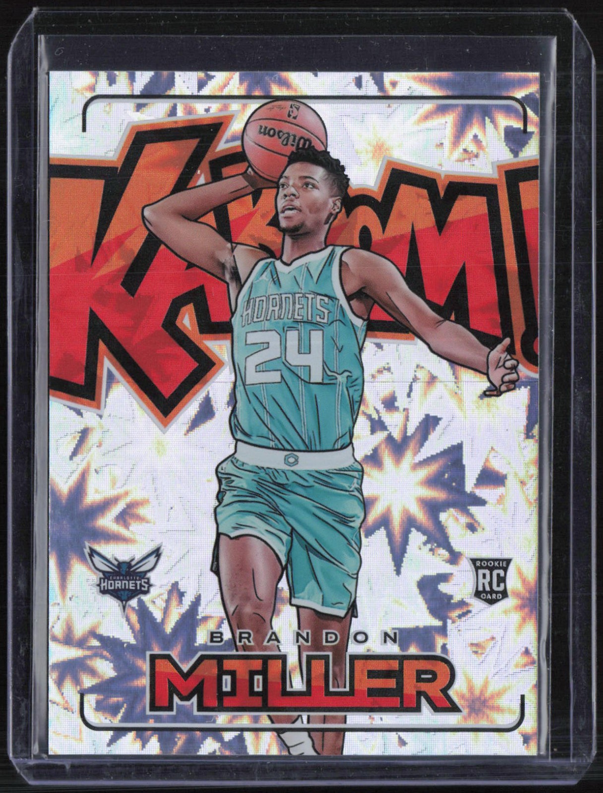 2024 Panini Crown Royale Basketball Kaboom! #16 Brandon Miller RC  SP Case Hit