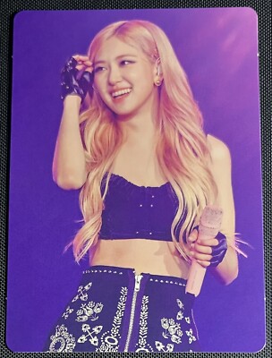 Blackpink Rosé Japan Arena Tour 2018 Kyocera Dome Osaka K-pop Poca Photocard