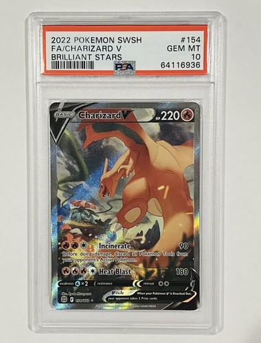 エーフィV PSA 10 2021 Pokemon Shining Fates Full Art Centiskorch V SV108 PSA