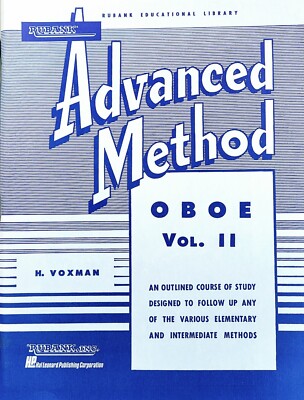 Rubank Advanced Method for Oboe,  Volume 2