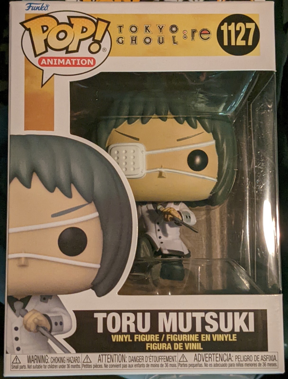 Funko Pop! Toru Mutsuki #1127 - Tokyo Ghoul:re - Anime