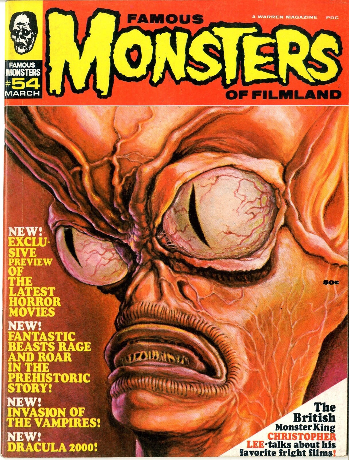 Famous Monsters of Filmland Magazine # 54 NEAR MINT 3/69