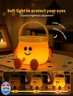 Pumpkin Night Light, Rechargeable Bedside Lamp, Portable Handheld Night Lamps, Pumpkin Lantern Halloween Lamp for Bedroom, Office Desk, Room Decor, Cute Sleep Nightlight Gifts for Kids Teen Adult