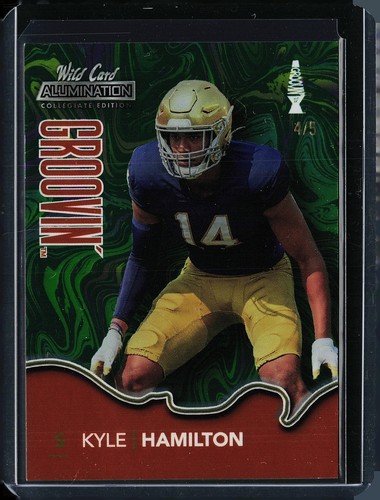 2021 Wild Card Alumination NIL Collegiate Edition Kyle Hamilton #NGG-23