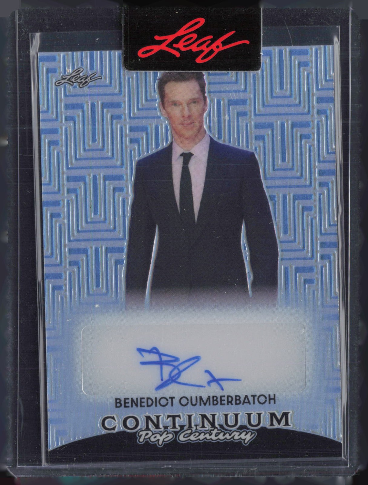 2023 Leaf Pop Century Continuum Platinum Benedict Cumberbatch 13/25 Auto