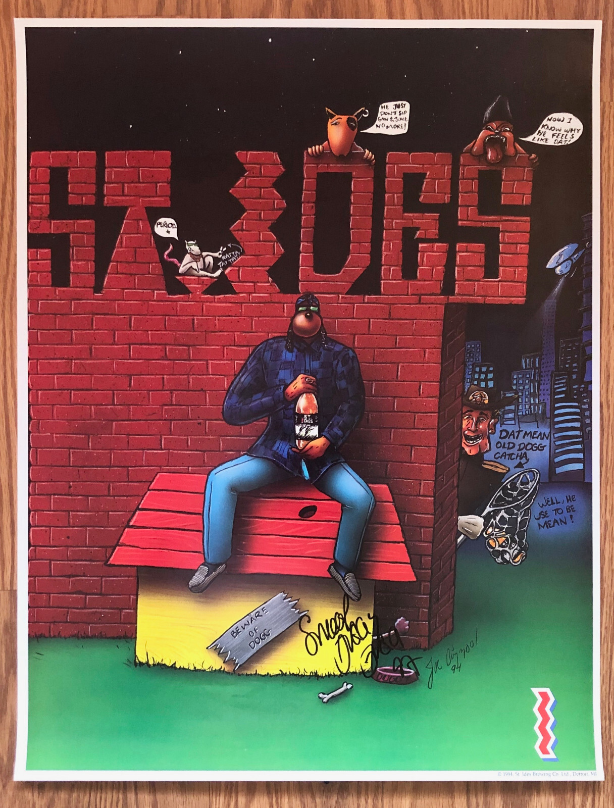 Snoop Dogg Poster Signed In Person 1994 | eBay