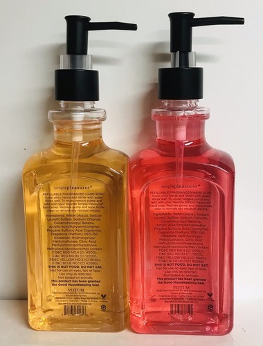 Simple Pleasures ~ Apple Orchard & Pumpkin Spice Hand Soap 17.9 fl oz Each