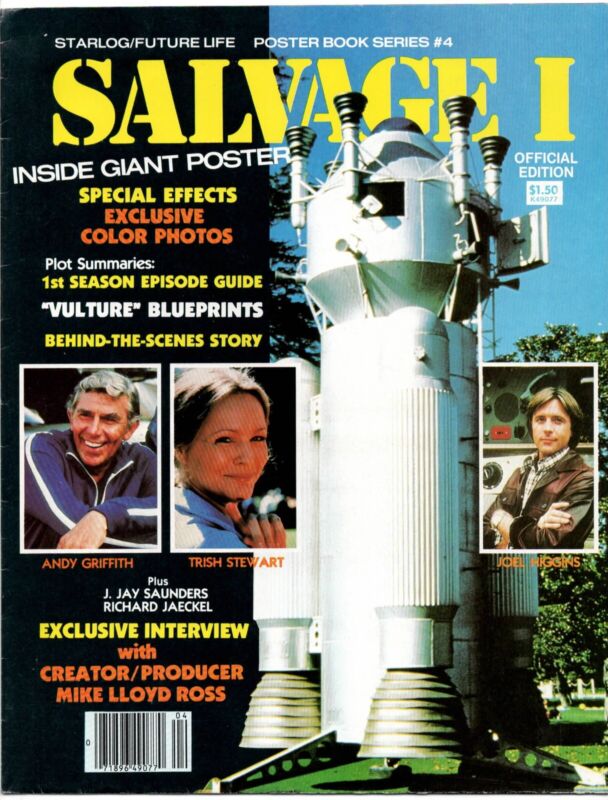 SALVAGE I Poster Book Starlog 1979 Andy Griffith Blueprints Guide
