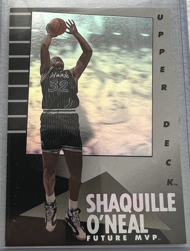 【TEAM MVP】SHAQUILLE O'NEAL Upper Deck Shaquille O'Neal RC future MVP Hologram number 35