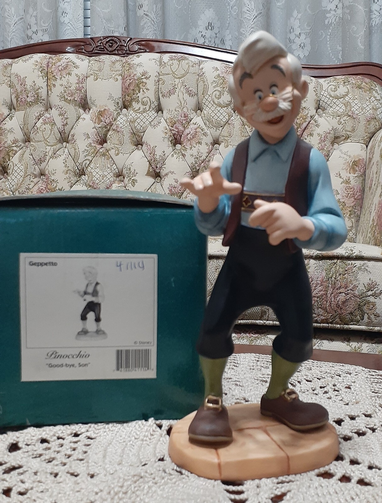 廃盤 WDCC ピノキオ Pinocchio Good-bye Father ディズニー WDCC
