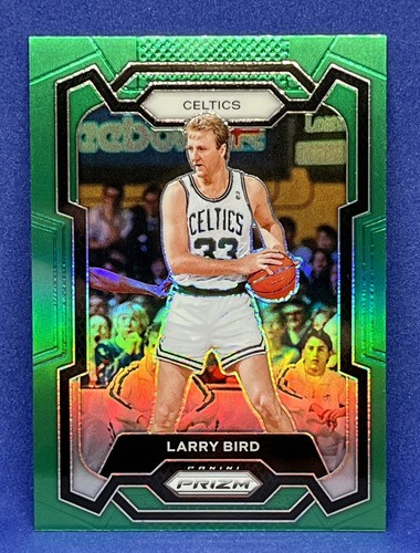 2023-24 Panini Prizm Larry Bird Green Prizm COLOR MATCH #189