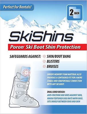 SkiShins - Skiing Shin Guard Protector Pads