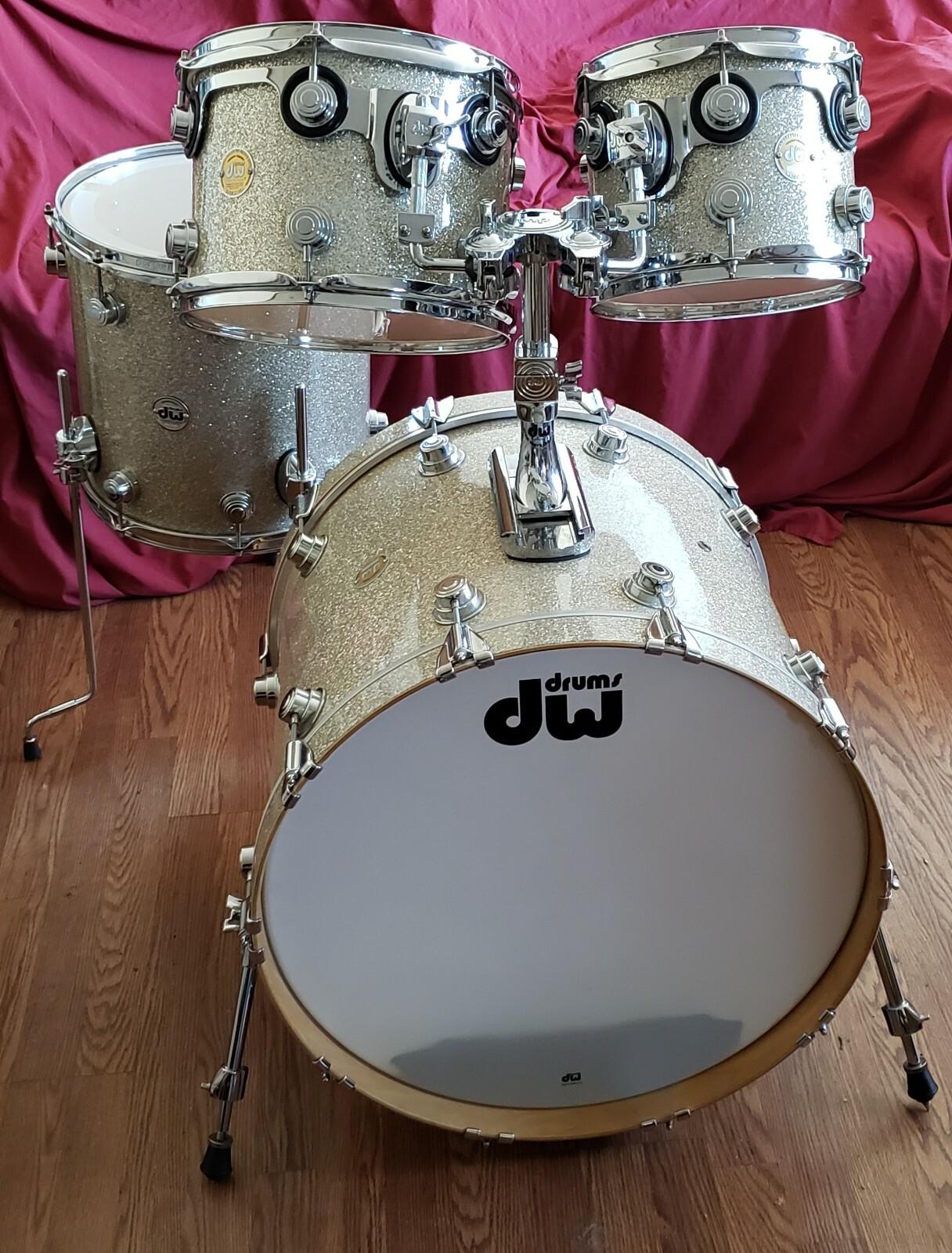 DW COLLECTORS SERIES DRUMS BROKEN GLASS 4 PIECE SETのeBay公認海外通販｜セカイモン