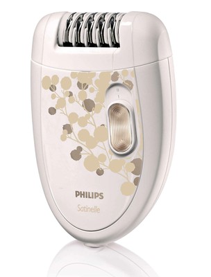 SOTTOCOSTO: EPILATORE ELETTRICO PHILIPS SATINELLE HP6401/07 + GUANTO ESFOLIANTE