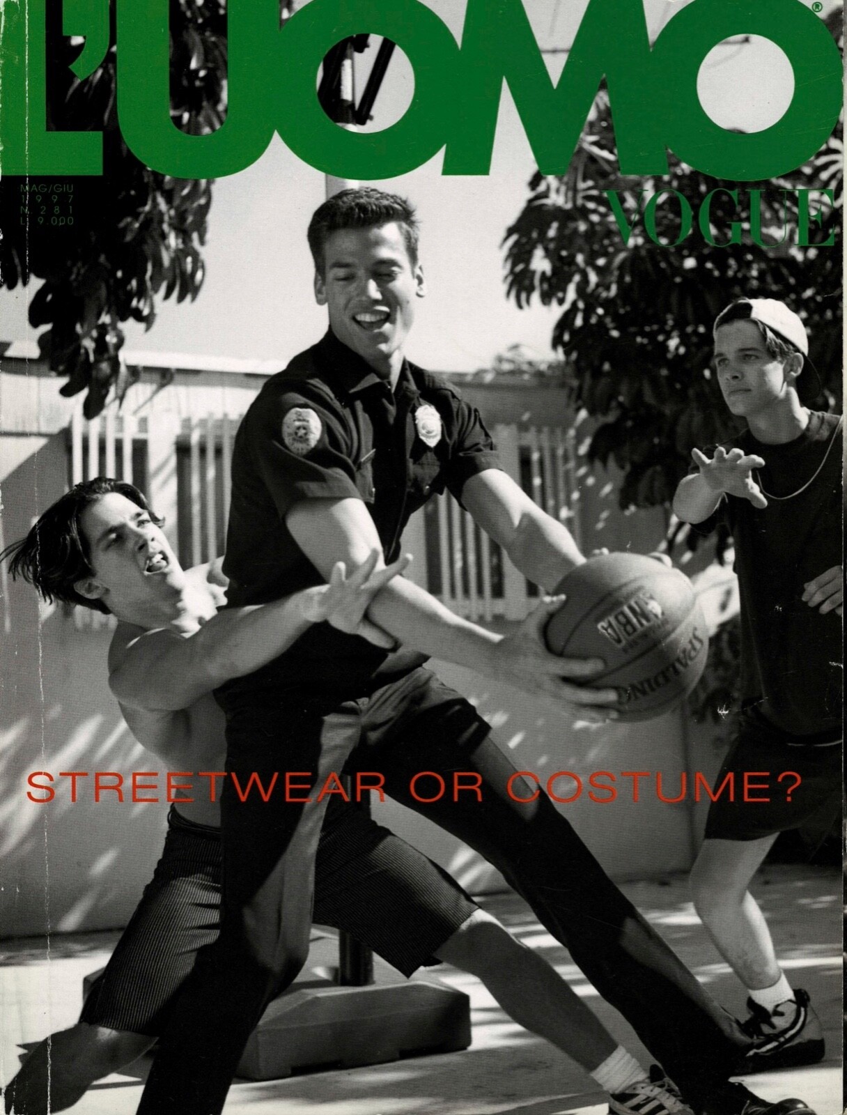 LUOMO VOGUE 05/1997 BRUCE WEBER JASON SHAW DAVID MILLER
