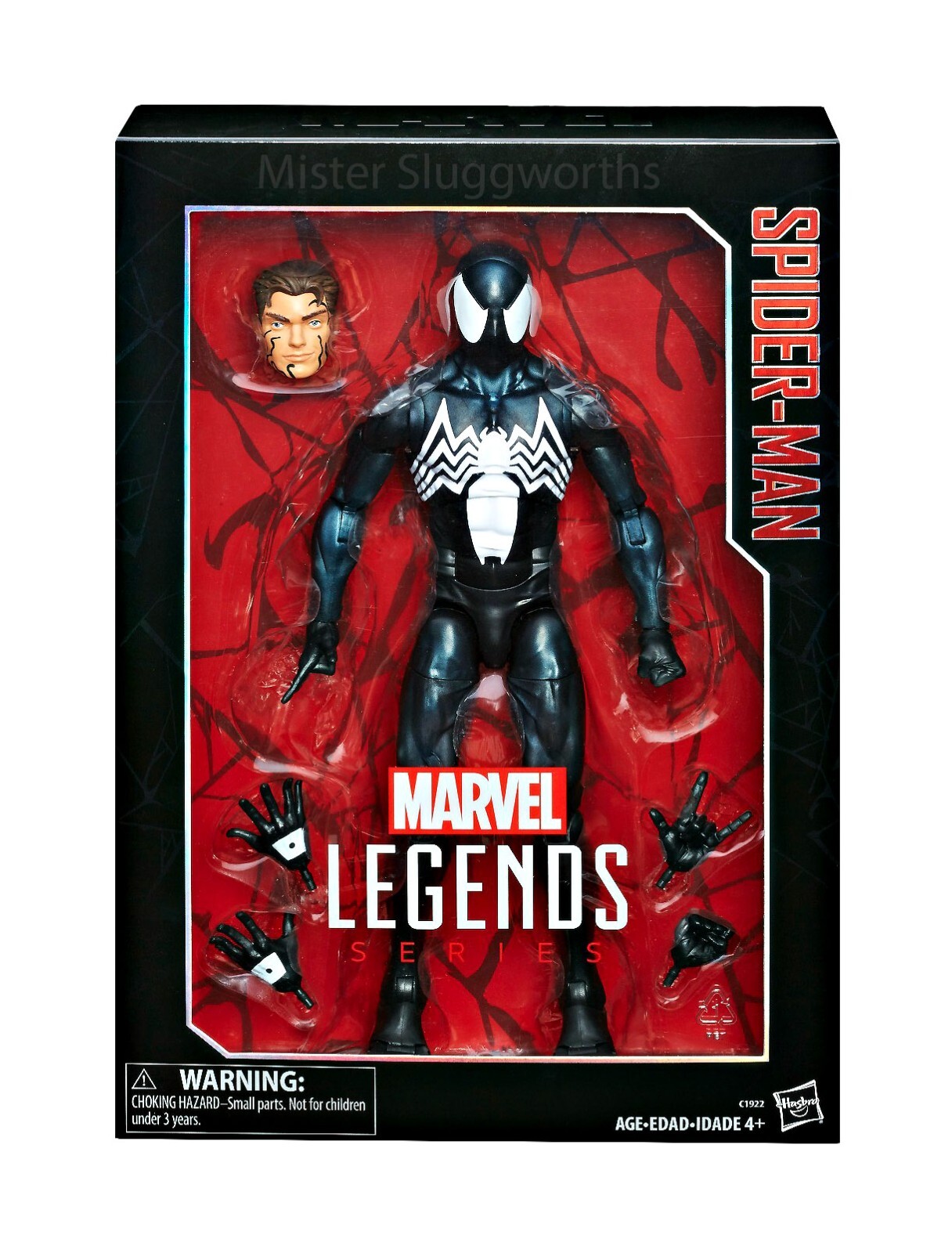 アメコミ Marvel Legends Black Spider-Man 3 Amazon.com: Marvel Hasbro Legends Series 3.75-inch Retro 375