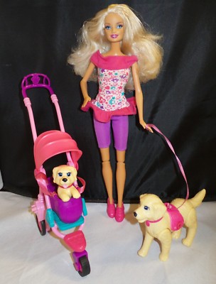 barbie puppy stroller