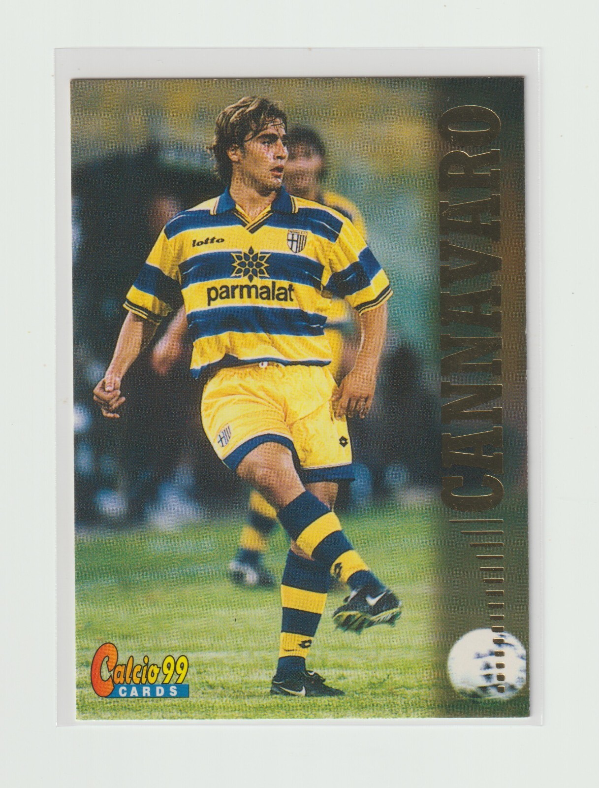 1998-99 PANINI CALCIO CARDS No.71 [ FABIO CANNAVARO ] PARMA