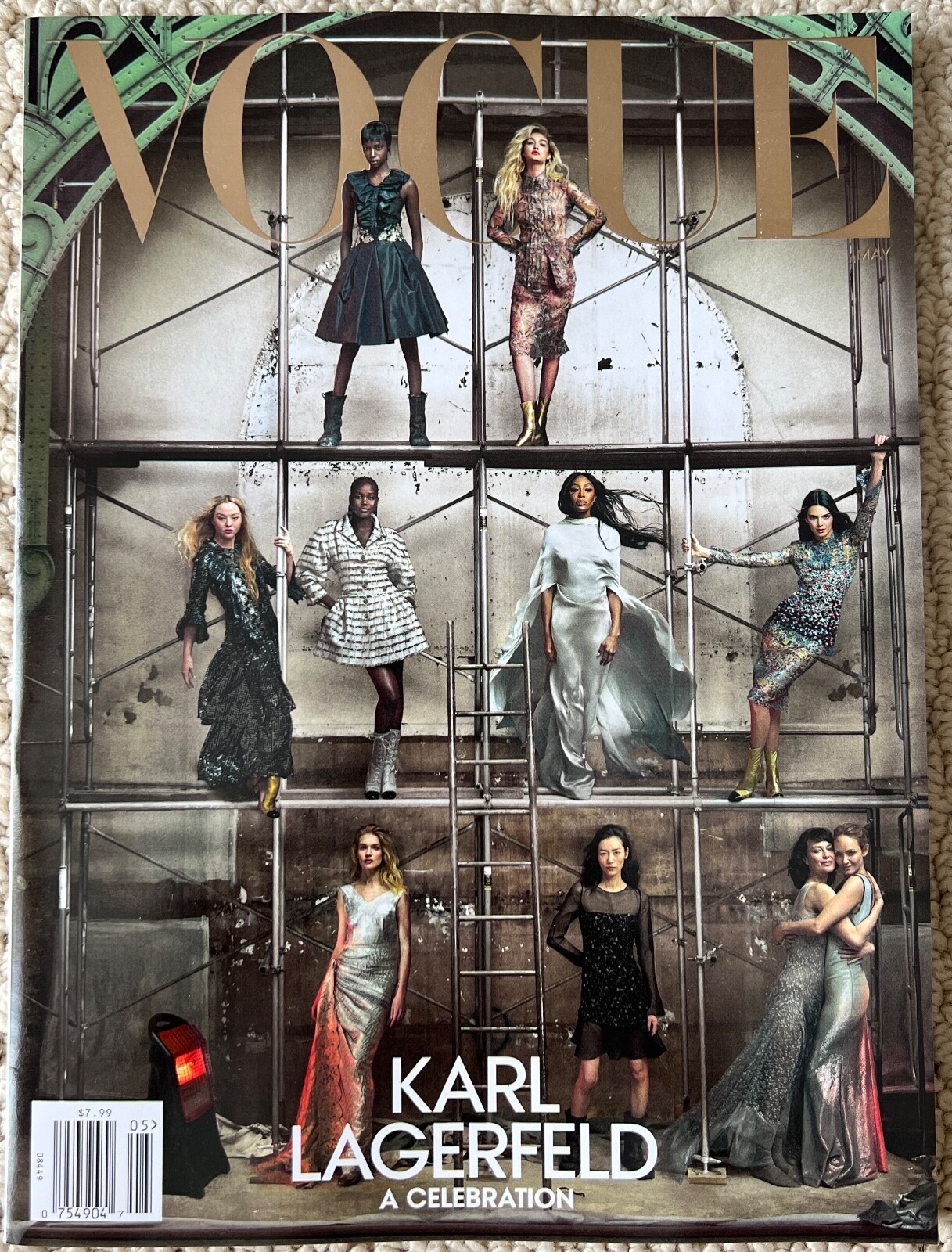 Karl Lagerfeld 作品集 Karl Lagerfeld: A Celebration VOGUE May 2023 Tribute Issue