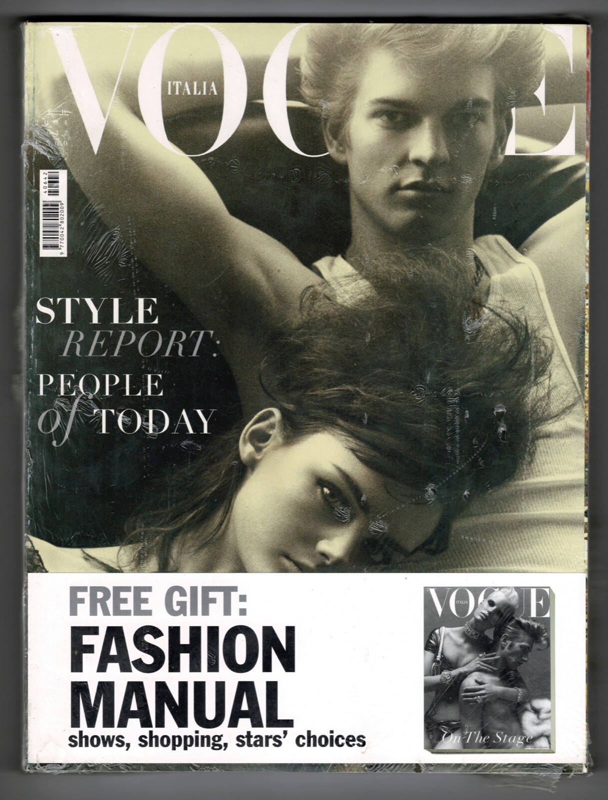 VOGUE ITALIA magazine 2/2004 STEVEN MEISEL sealed | eBay
