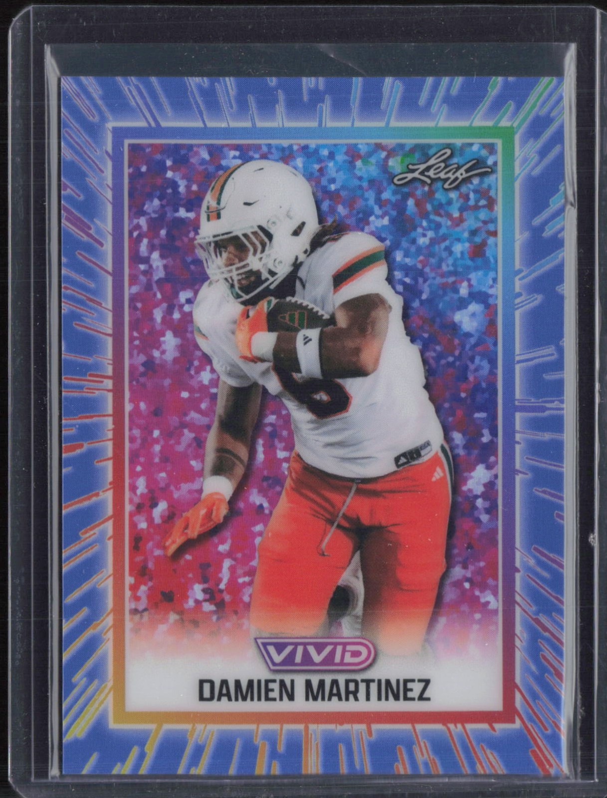 2025 Leaf Vivid Prismatic Blue Damien Martinez 1/1