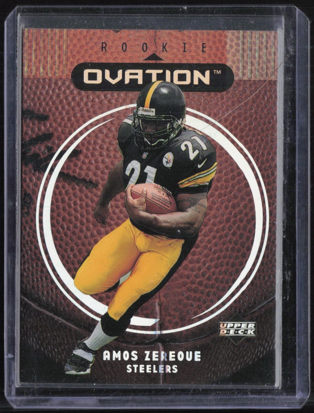 1999 Upper Deck Ovation #88 Amos Zereoue 7/50 RC Rookie