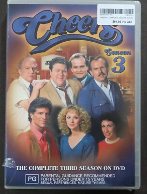 DVD - CHEERS - SEASON 3 (R4) BRAND NEW