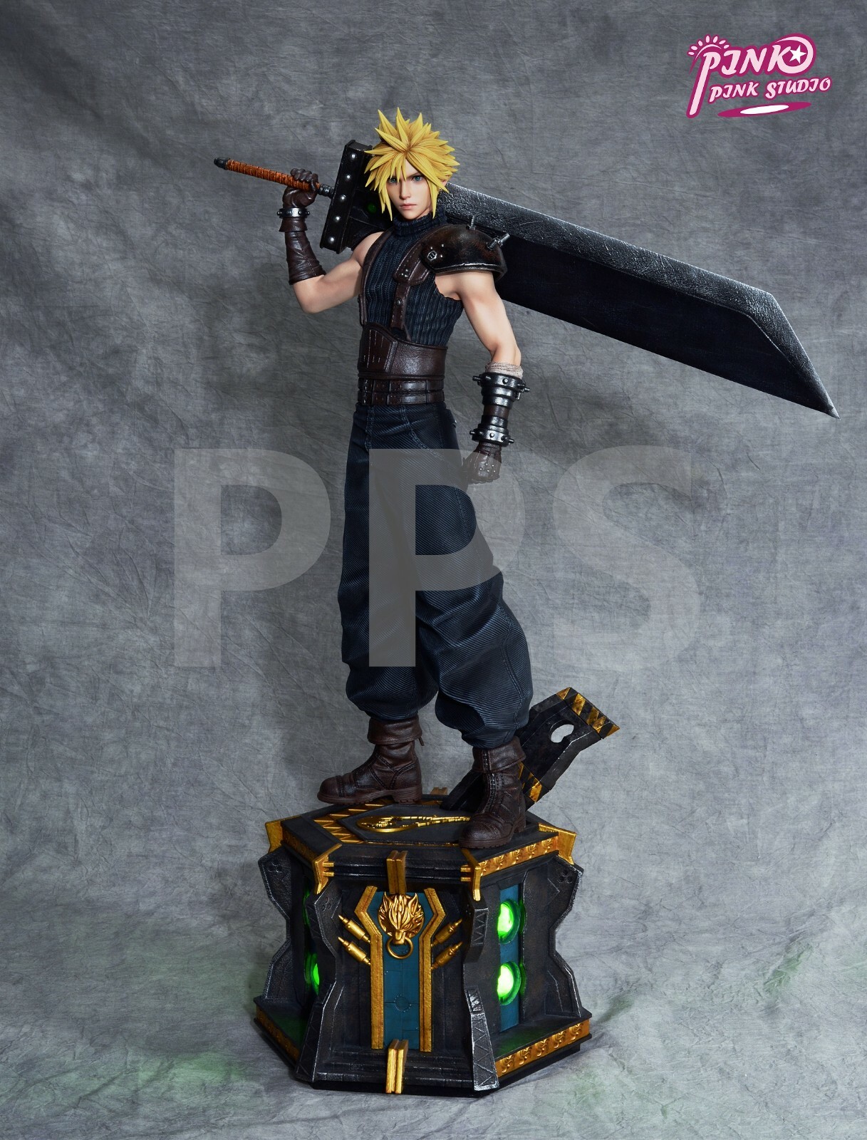 Final Fantasy - Cloud Strife 14 Resin Statue von Pink Pink Studio