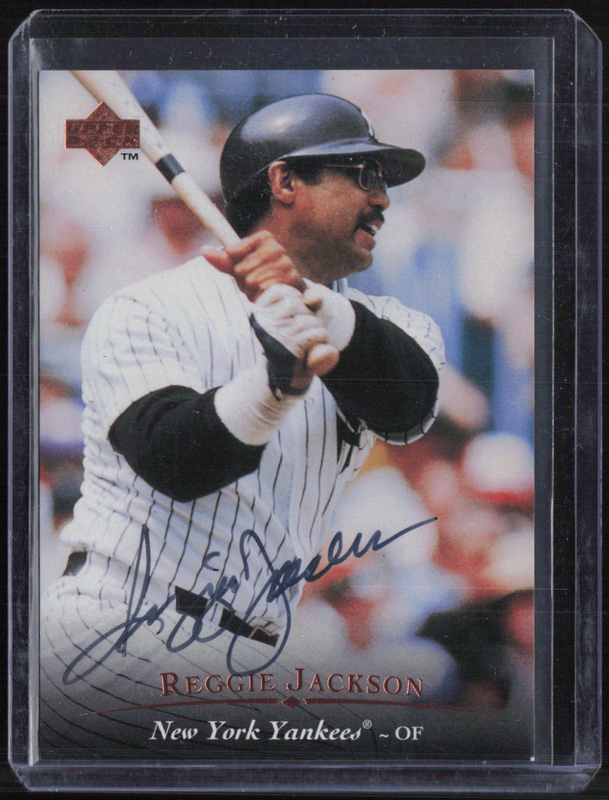 1995 Upper Deck #AC1 Reggie Jackson Auto Autograph
