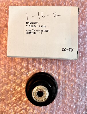 Mimaki OEM M005197 Y Pulley 15 Assembly For CG-FX Plotters, NIB
