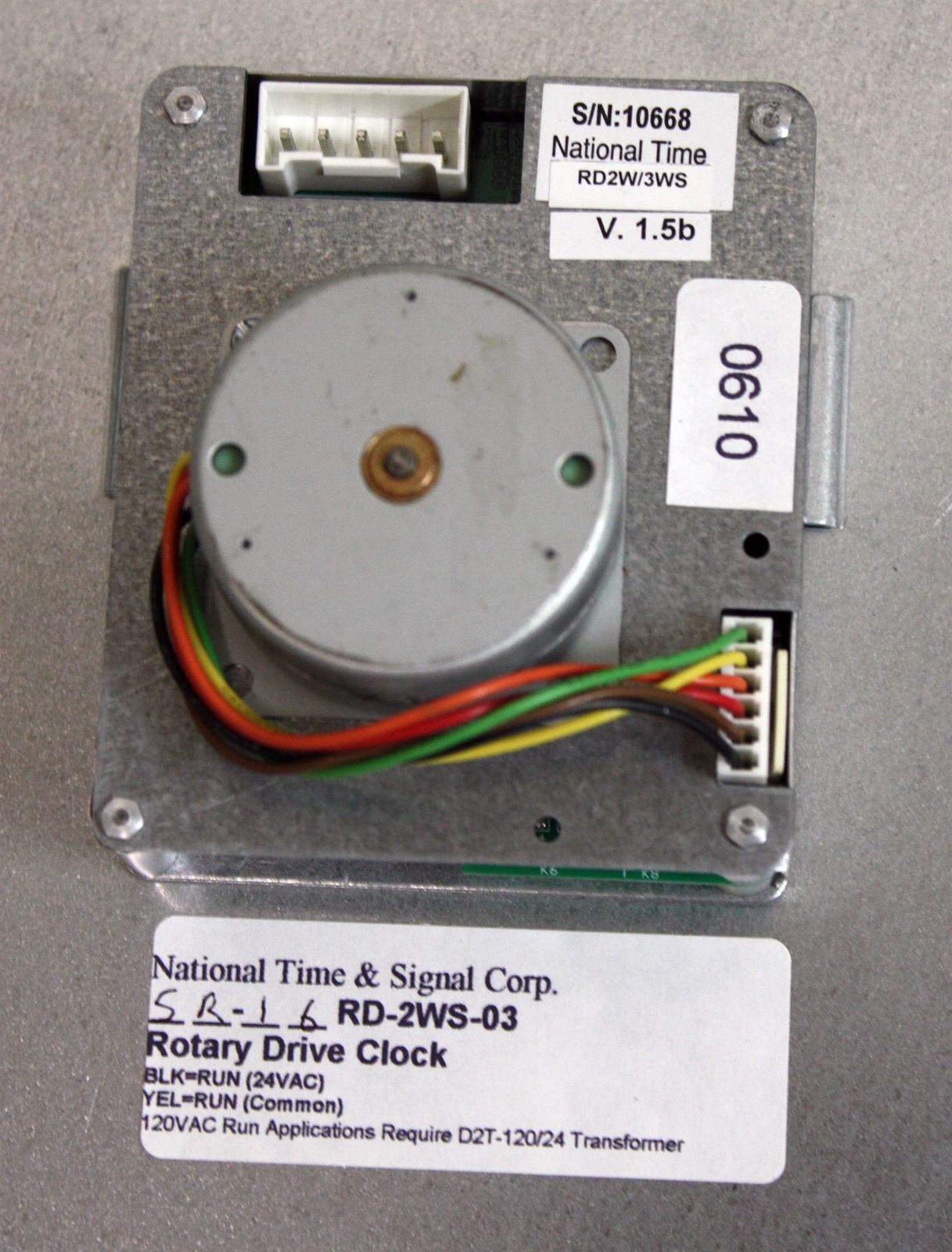 National Time & Signal SR-16RD-2WS-03 16
