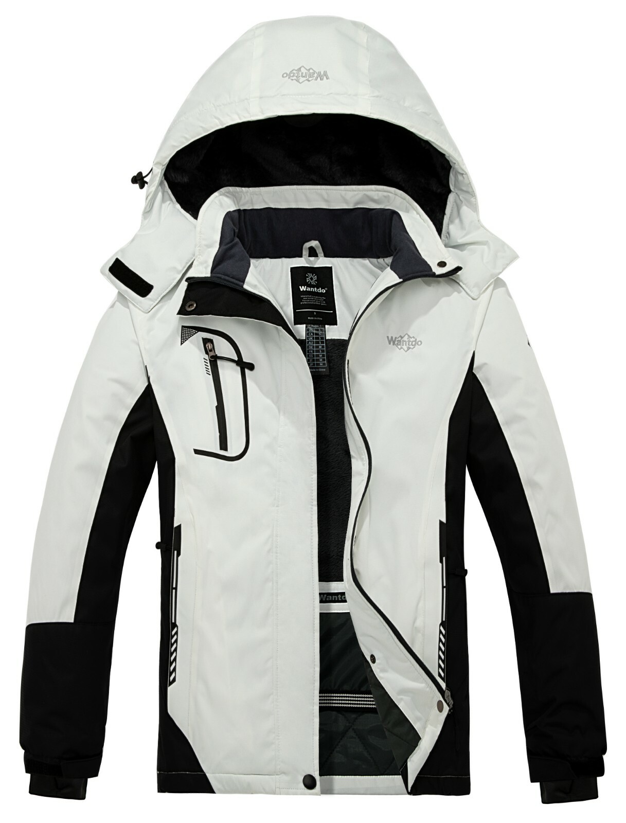 Windproof Rain Jacket Winter Warm Snow Coat