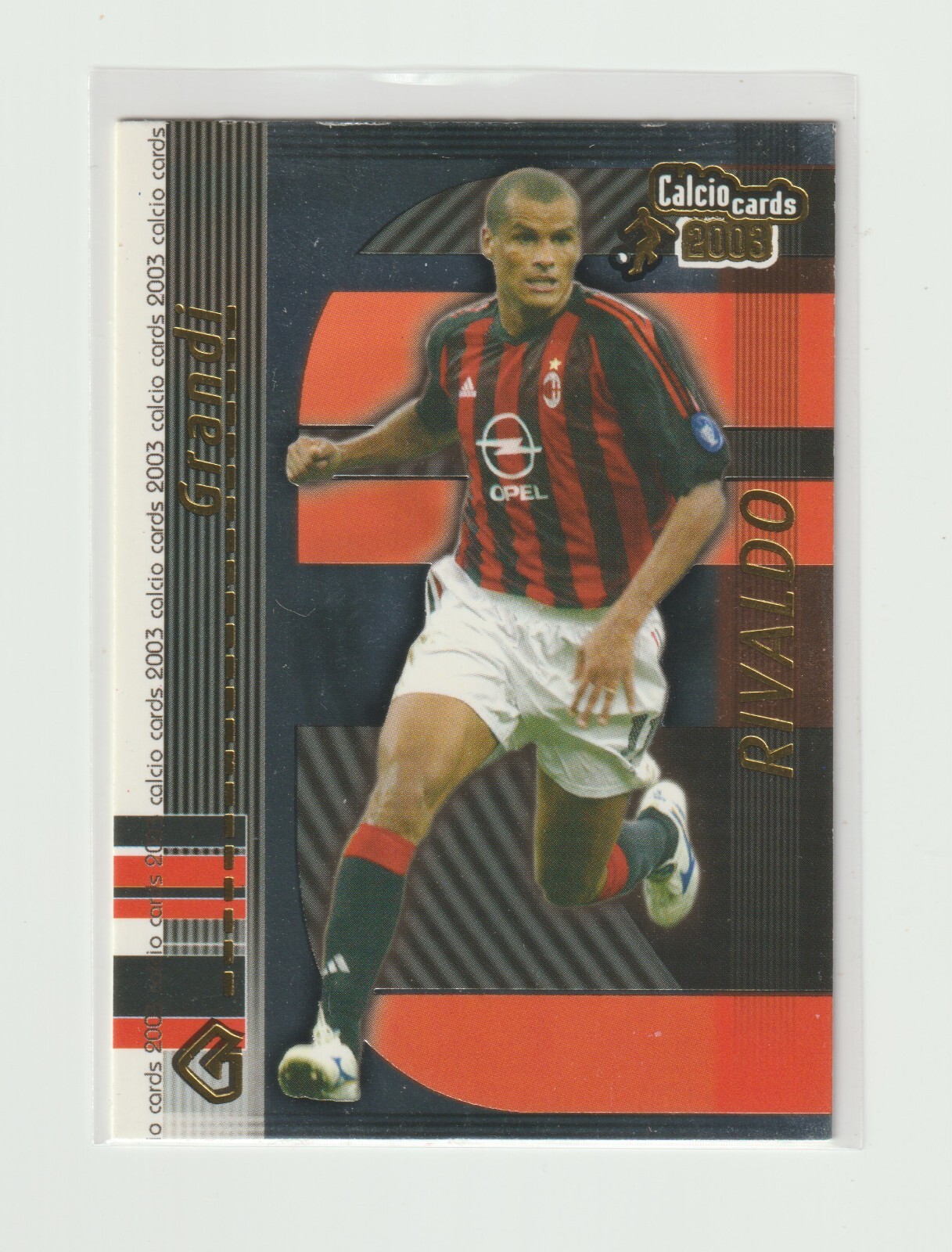 2001 PANINI CALCIO MILAN GATTUSO ジャージカード 2002-03 PANINI CALCIO CARDS GRANDI [ RIVALDO ] AC MILAN | eBay