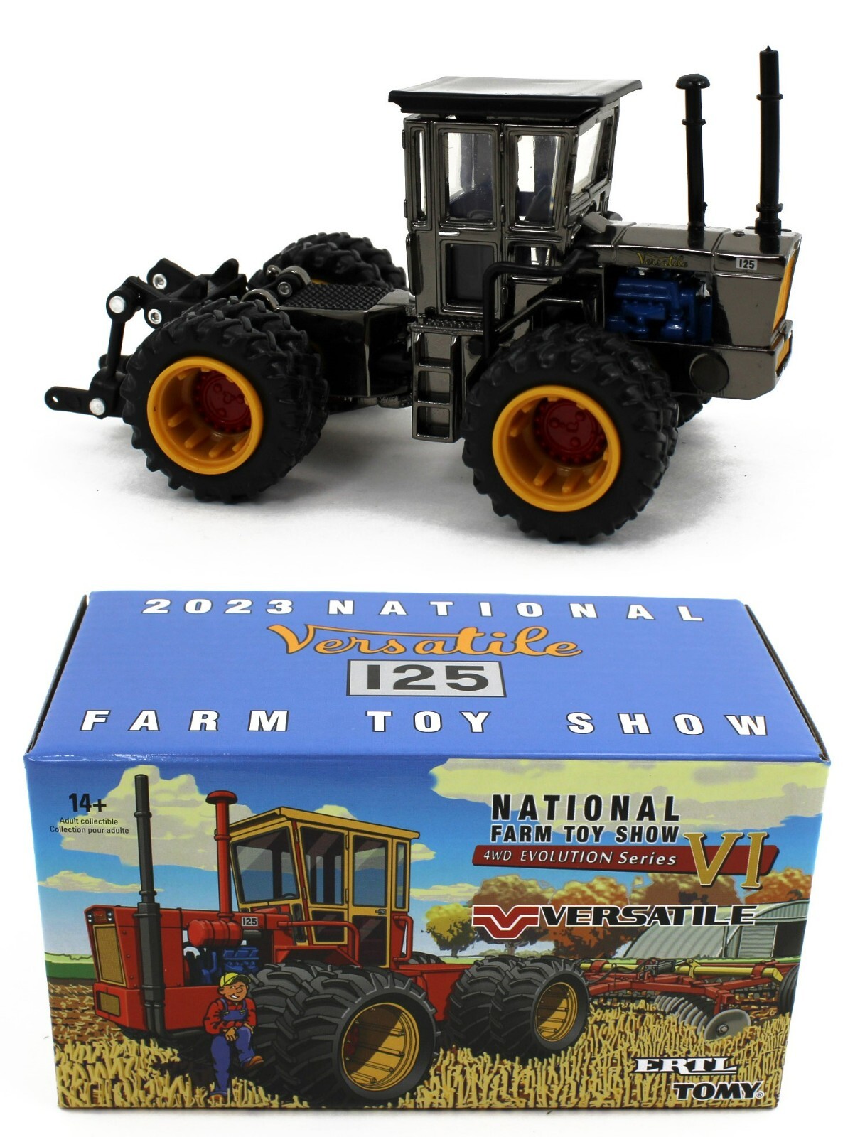 ★YNHI☆farm 1:32 Scale Cattle Farm W/ Shed & Feeding Silo Playset – New