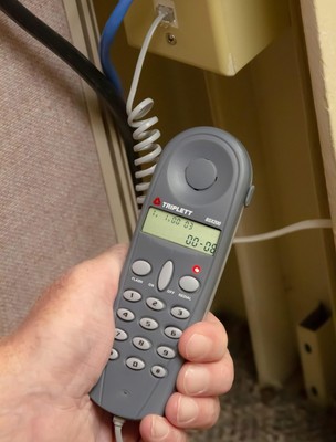 Triplett Byte Brothers Basic Telephone Test Set / Butt Set RJ11 Adapter