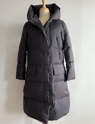Uniqlo +J Jil Sander Women Down Long Coat Gray Oversized XXS XS New With Tags
