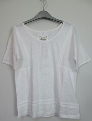 New Mistral Jaipur Jane Dobby Blouse T Shirt Top Size 8 - 14