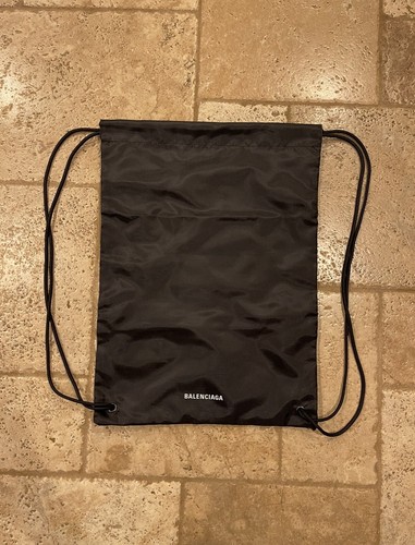 Balenciaga Black Nylon Dust Bag | eBay